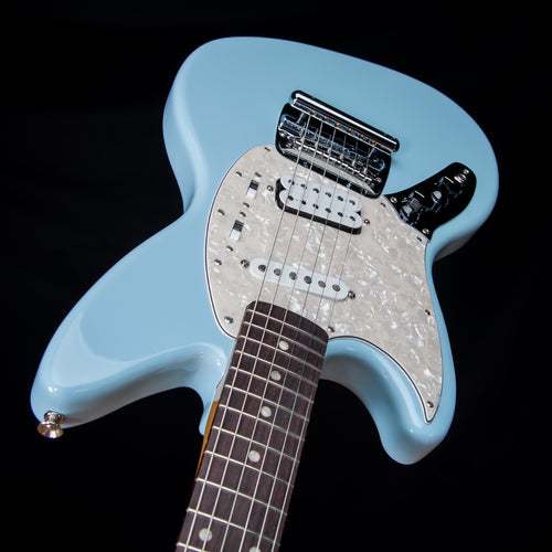 Fender Kurt Cobain Jag-Stang Left-Hand - Rosewood, Sonic Blue view 6