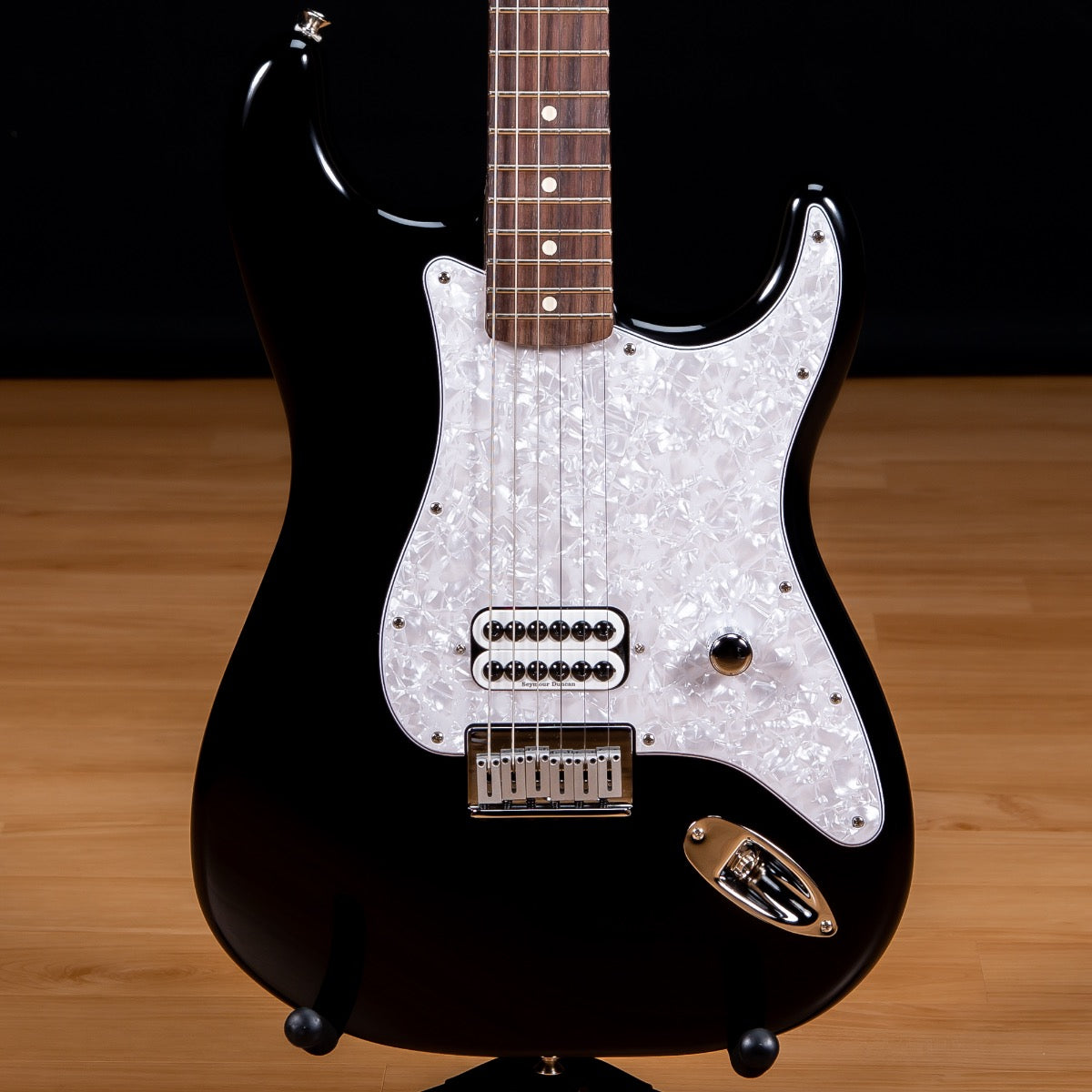 Fender Limited Edition Tom Delonge Stratocaster - Black, View 1