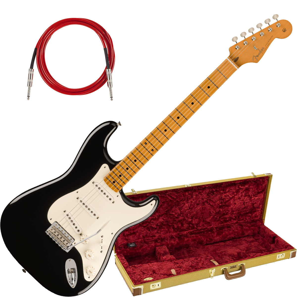 Fender Vintera II 50s Stratocaster - Black W/ HARDCASE