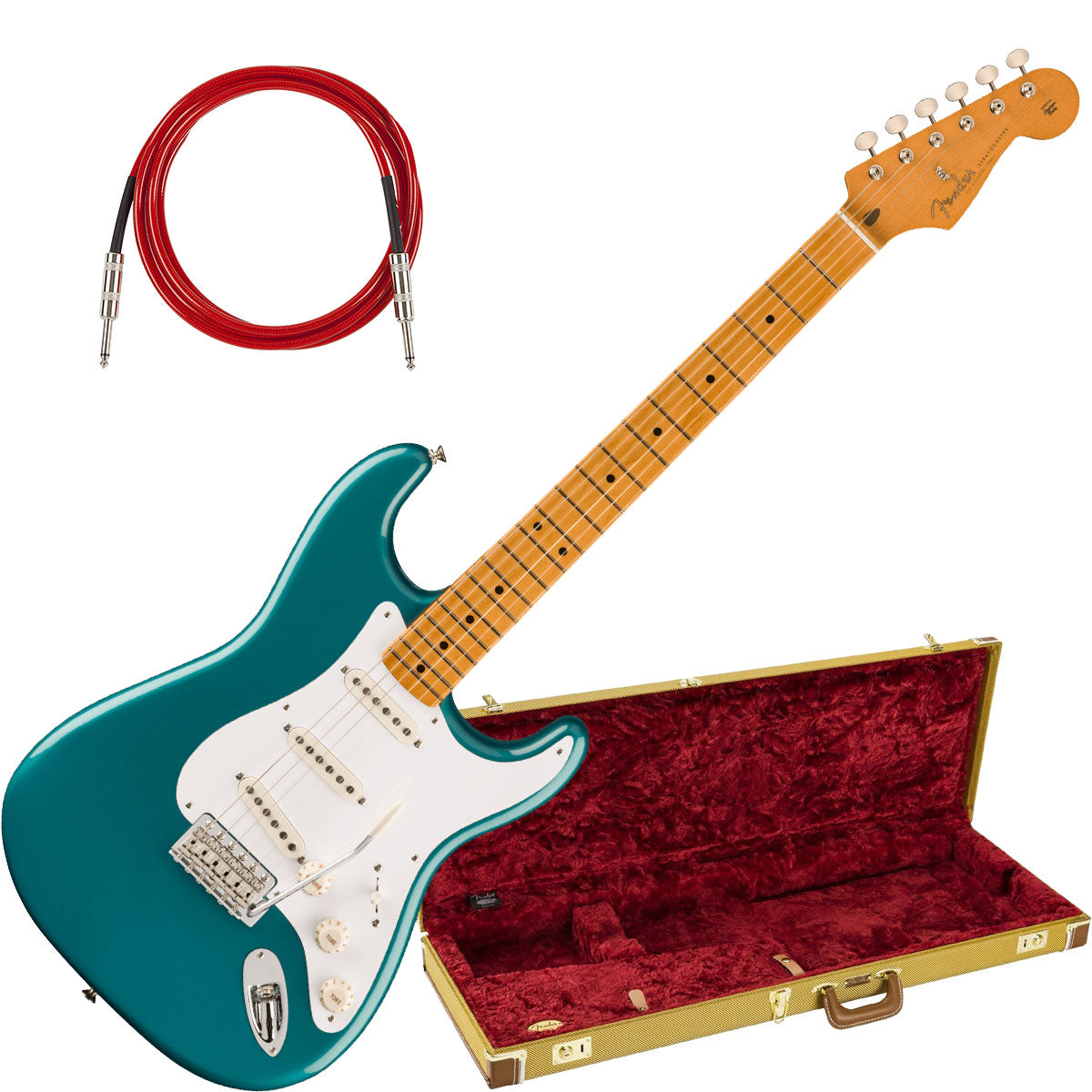 Fender Vintera II 50s Stratocaster - Ocean Turquoise W/ HARDCASE