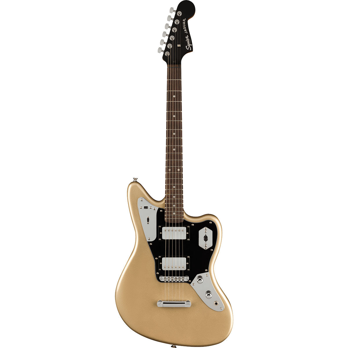 Squier Contemporary Jaguar HH ST - Shoreline Gold STAGE ESSENTIALS BUNDLE