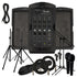 Bundle collage image of Fender Passport Conference Series 2 Portable PA System AUDIO ESSENTIALS BUNDLE