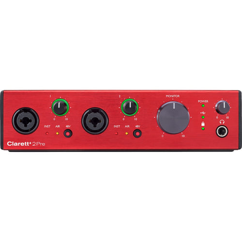 Focusrite Clarett+ 2Pre USB Audio Interface View 1