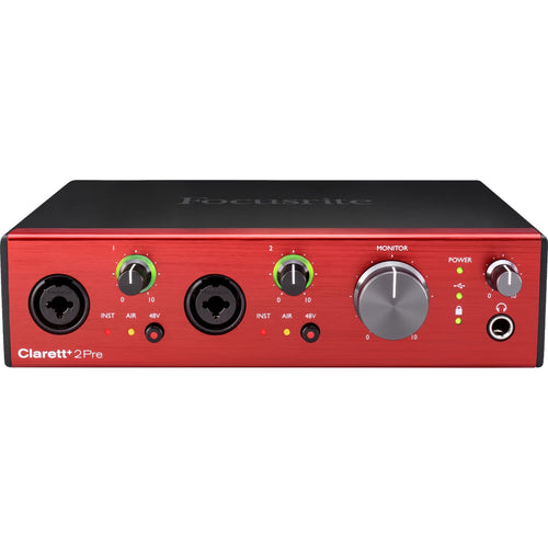Focusrite Clarett+ 2Pre USB Audio Interface View 4