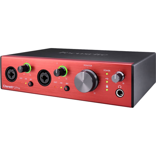 Focusrite Clarett+ 2Pre USB Audio Interface View 5