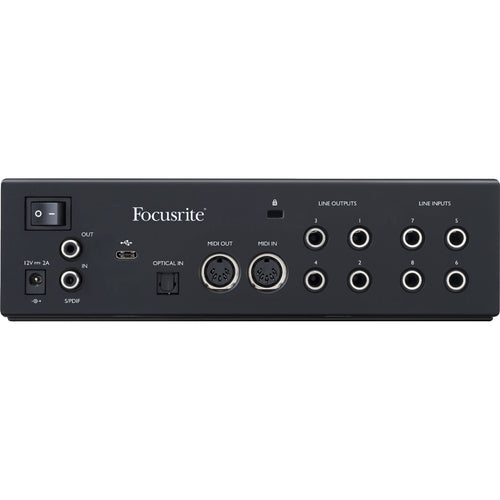 Focusrite Clarett+ 4Pre USB Audio Interface View 2