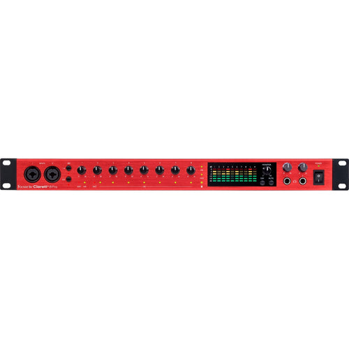 Focusrite Clarett+ 8Pre USB Audio Interface View 1