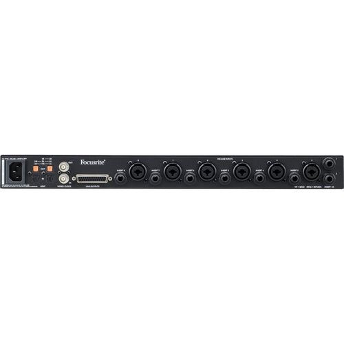 Focusrite Clarett+ OctoPre 8-Channel Mic Preamp View 2