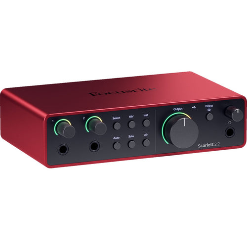 Focusrite Scarlett 2i2 (4th Gen) USB Audio Interface View 4