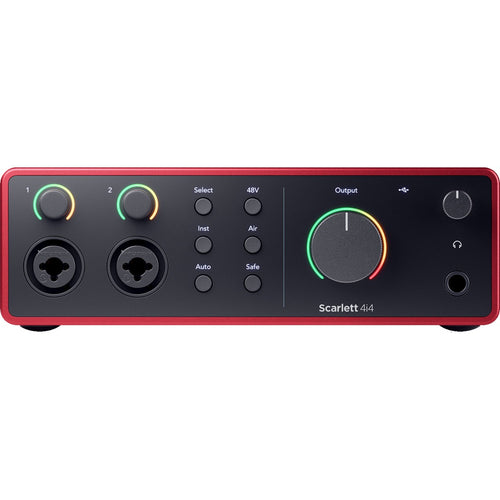 Focusrite Scarlett 4i4 (4th Gen) USB Audio Interface View 2