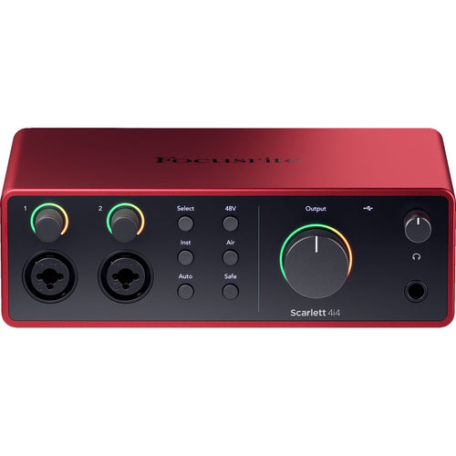 Focusrite Scarlett 4i4 (4th Gen) USB Audio Interface View 3