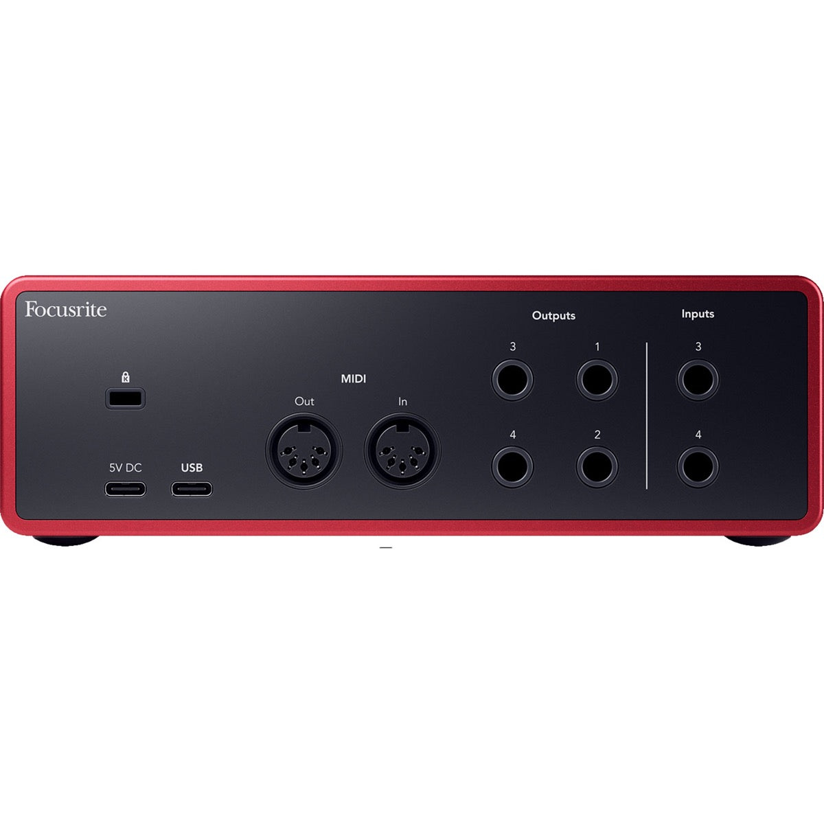Focusrite Scarlett 4i4 (4th Gen) USB Audio Interface View 2