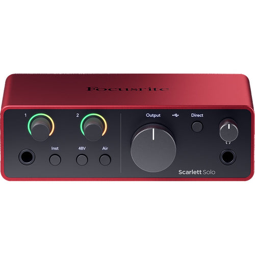 Focusrite Scarlett Solo (4th Gen) USB Audio Interface View 4