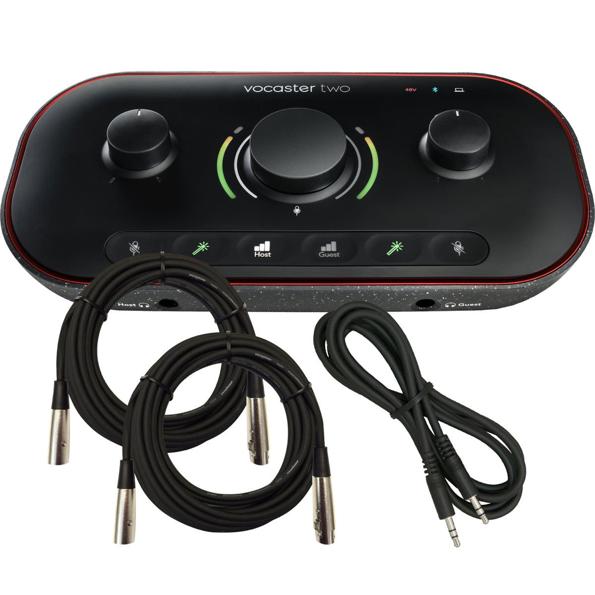 Focusrite Vocaster Two Podcast Audio Interface CABLE KIT