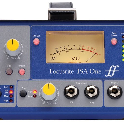 focusrite isa one single channel mic pre amp zoom