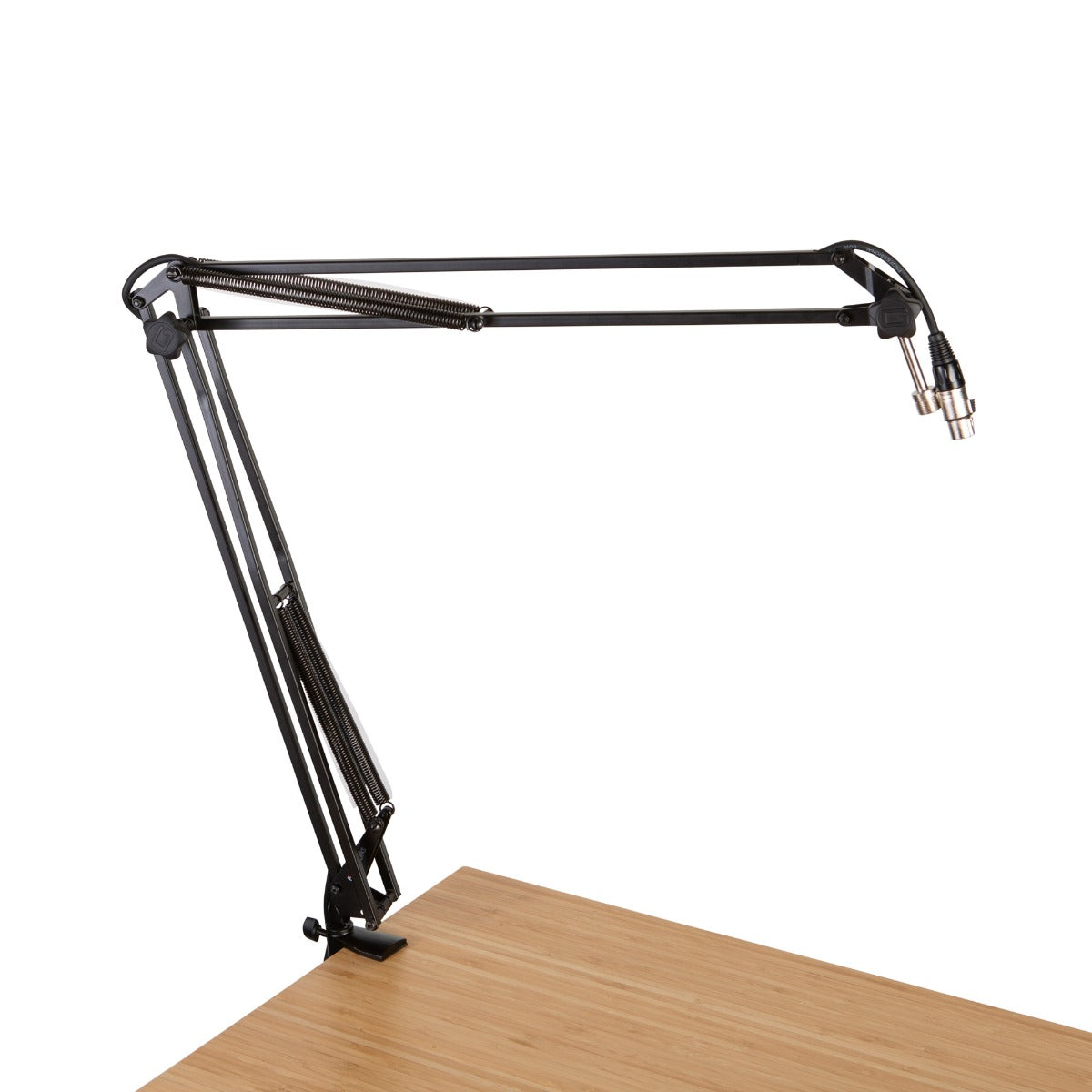 Gator Frameworks Desk-Mounted Broadcast/Podcast Boom Mic Stand