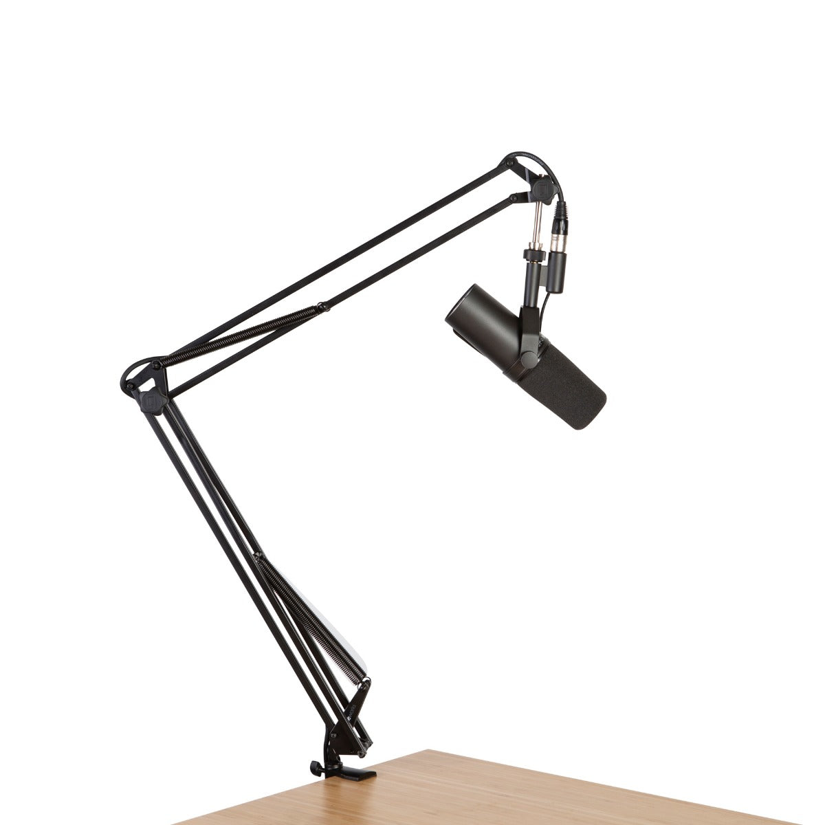 Gator Frameworks Desk-Mounted Broadcast/Podcast Boom Mic Stand