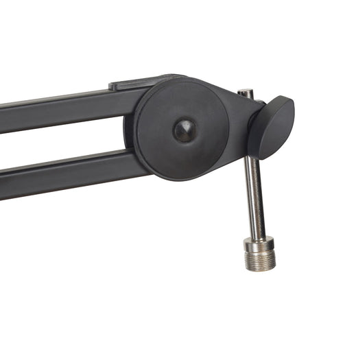 Closeup the image of the elbow for the Gator Frameworks Desktop Mic Boom Stand