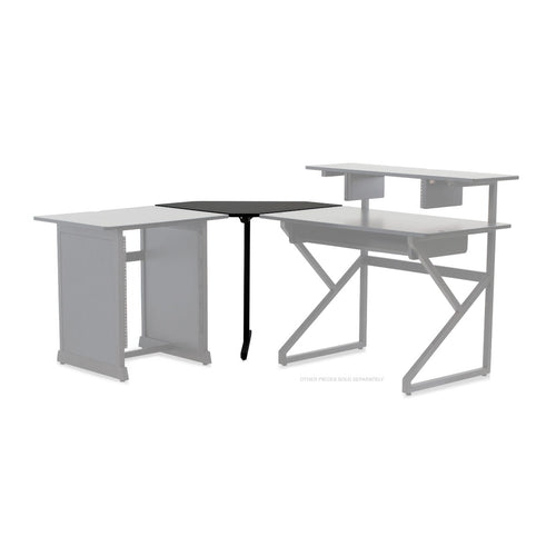 Image of the corner desk with the entire set