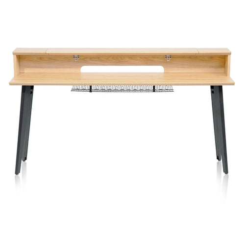 Front image of the Gator Frameworks Elite Series Keyboard Furniture 88 Note - Maple