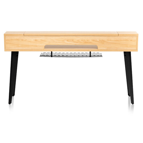 Back image of the Gator Frameworks Elite Series Keyboard Furniture 88 Note - Maple
