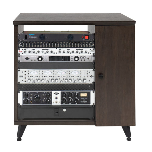 Gator Frameworks Elite Series Sidecar Rack Cabinet w/ Shelf - Brown view 18