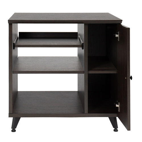 Gator Frameworks Elite Series Sidecar Rack Cabinet w/ Shelf - Brown view 7