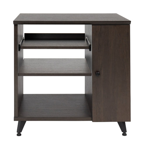 Gator Frameworks Elite Series Sidecar Rack Cabinet w/ Shelf - Brown view