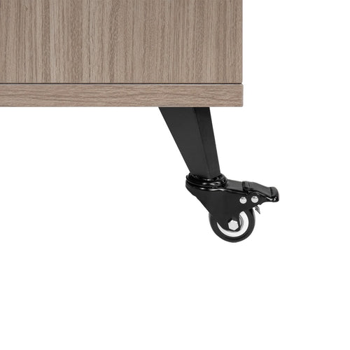 Gator Frameworks Elite Series Sidecar Rack Cabinet w/ Shelf - Grey view 17