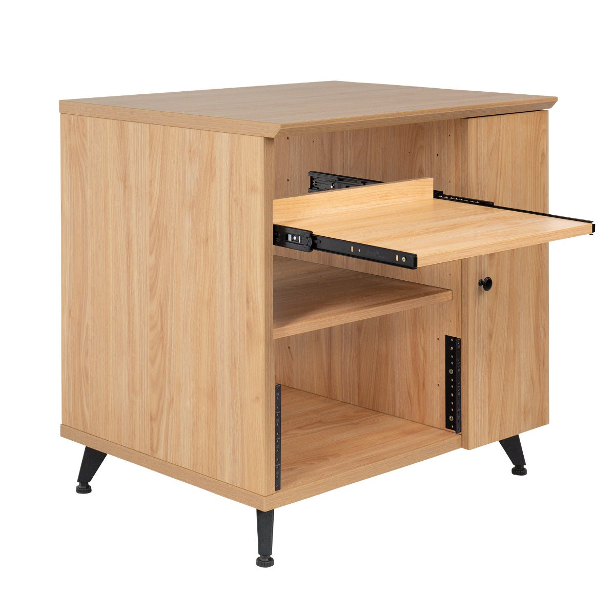 Gator Frameworks Elite Series Sidecar Rack Cabinet w/ Shelf