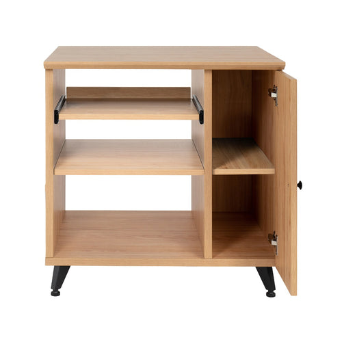 Gator Frameworks Elite Series Sidecar Rack Cabinet w/ Shelf - Maple view 7