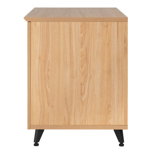 Gator Frameworks Elite Series Sidecar Rack Cabinet w/ Shelf - Maple view 10