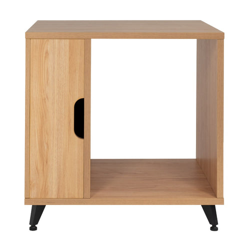 Gator Frameworks Elite Series Sidecar Rack Cabinet w/ Shelf - Maple view 9