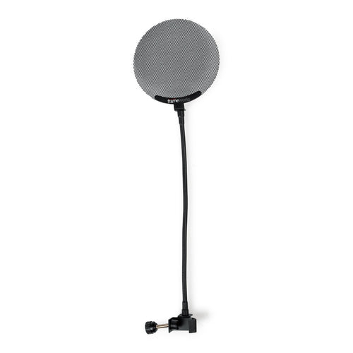 Front of the screen with gooseneck