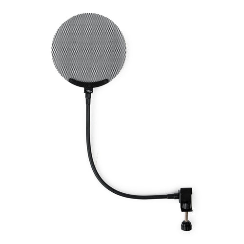 Back of the screen with the gooseneck curved
