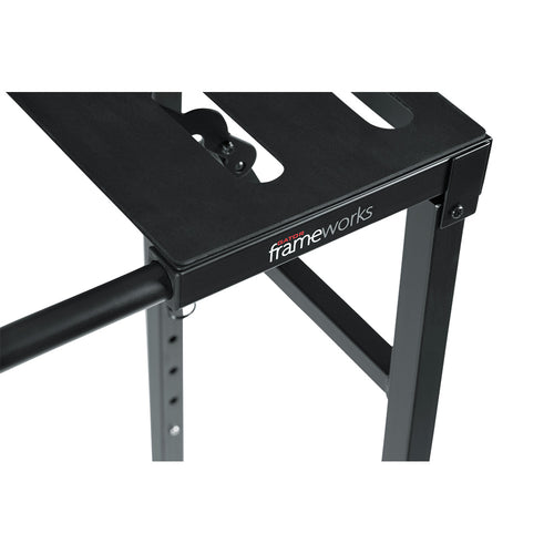 Corner of the Gator Frameworks Heavy-duty Keyboard Table