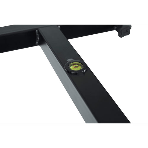 Bubble level on the Gator Frameworks Heavy-duty Keyboard Table