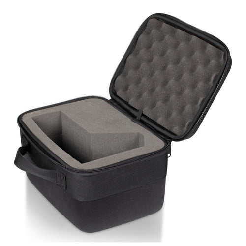 Opened lid on the Gator Cases EVA Hard Case For SM7B Mic facing left