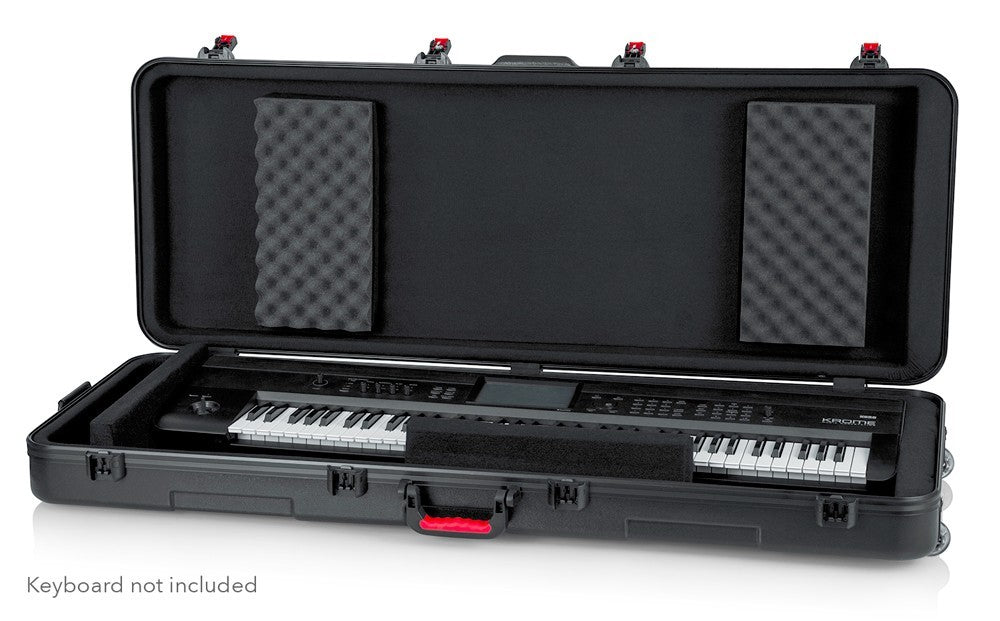 Gator Cases GTSA-KEY76 TSA ATA Molded 76-note Keyboard Case w/ Wheels