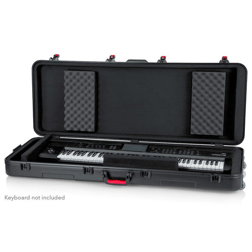 Gator Cases GTSA-KEY76 TSA ATA Molded 76-Note Keyboard Case with Wheels, View 3