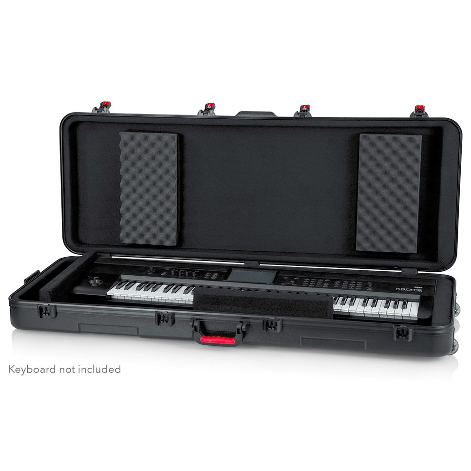 Gator Cases GTSA-KEY76 TSA ATA Molded 76-Note Keyboard Case with Wheels, View 3