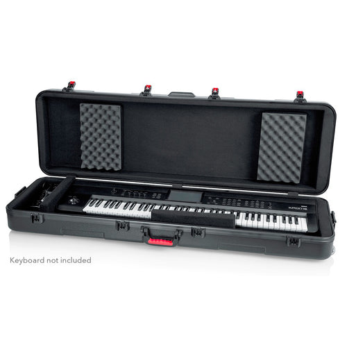 Gator Cases GTSA-KEY88SL TSA ATA Molded Slim 88-Note Keyboard Case with Wheels, View 3