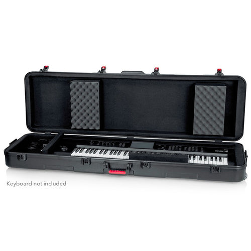 Gator Cases GTSA-KEY88SLXL TSA ATA Molded Slim XL 88-Note Keyboard Case with Wheels, View 3
