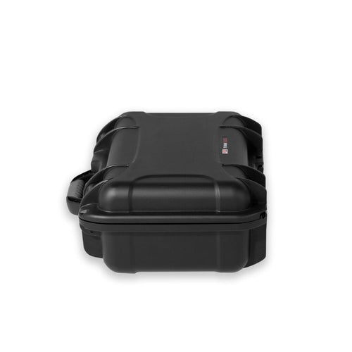 Side of Gator Cases Titan Series Case for Shure SM7B Microphone and Cable