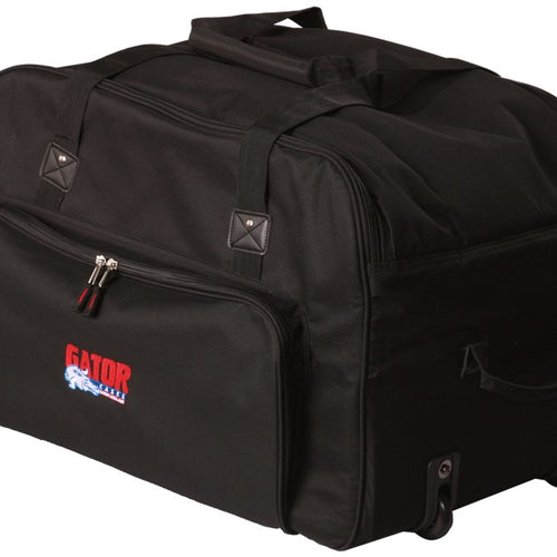 gator cases gpa-712lg rolling speaker bag