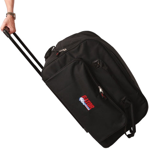 gator cases gpa-712sm rolling speaker bag