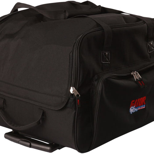 gator cases gpa-712sm rolling speaker bag