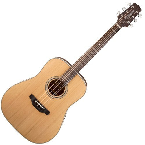 takamine g2 dreadnought acoustic - natural satin