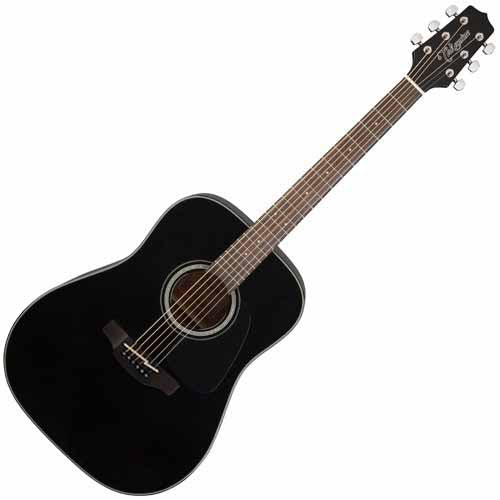 takamine g3 dreadnought acoustic - black gloss