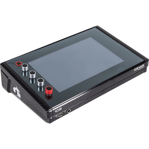 3/4 view of GEWA G9 Drum Workstation Module showing top, front and left side